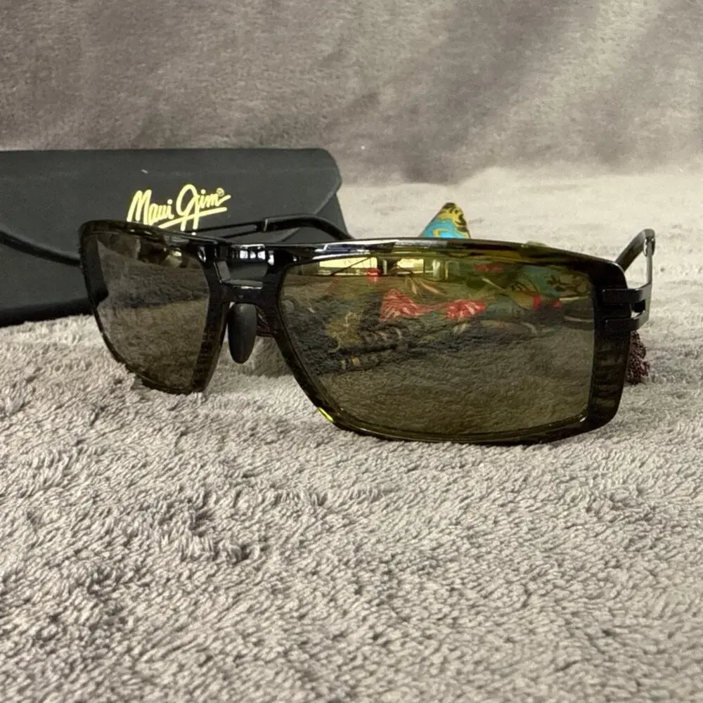 Maui Jim Malihini STG-BG MJ702-15C ( 59 [] 17-140 ) Sunglasses 100% Italy